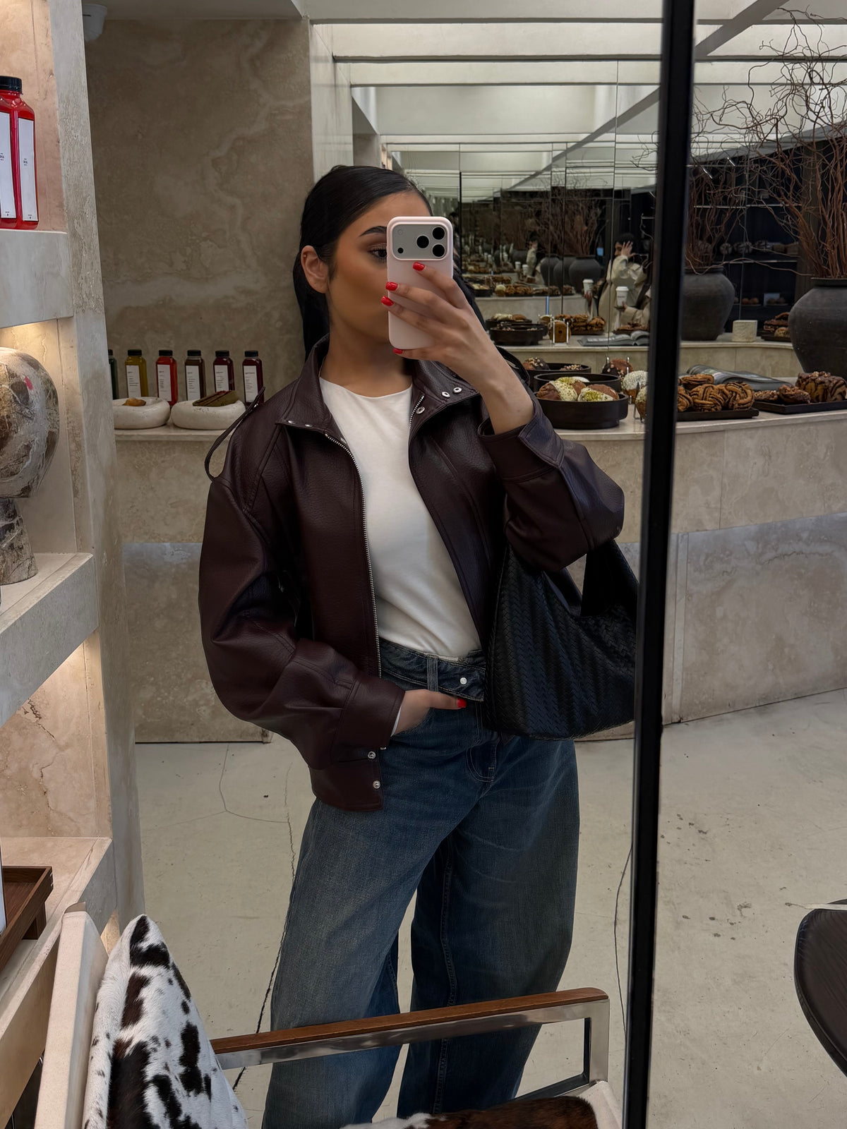 VICTORIA - Bordeaux Jacket