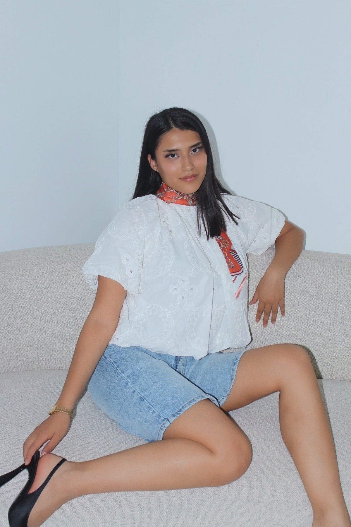 The Denim Bermuda